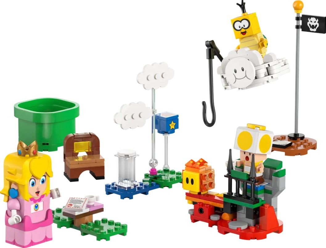 Lego super mario interaktyvus rinkinys, spalvotas