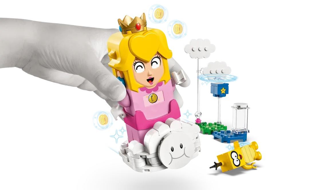 Lego super mario interaktyvus rinkinys, spalvotas