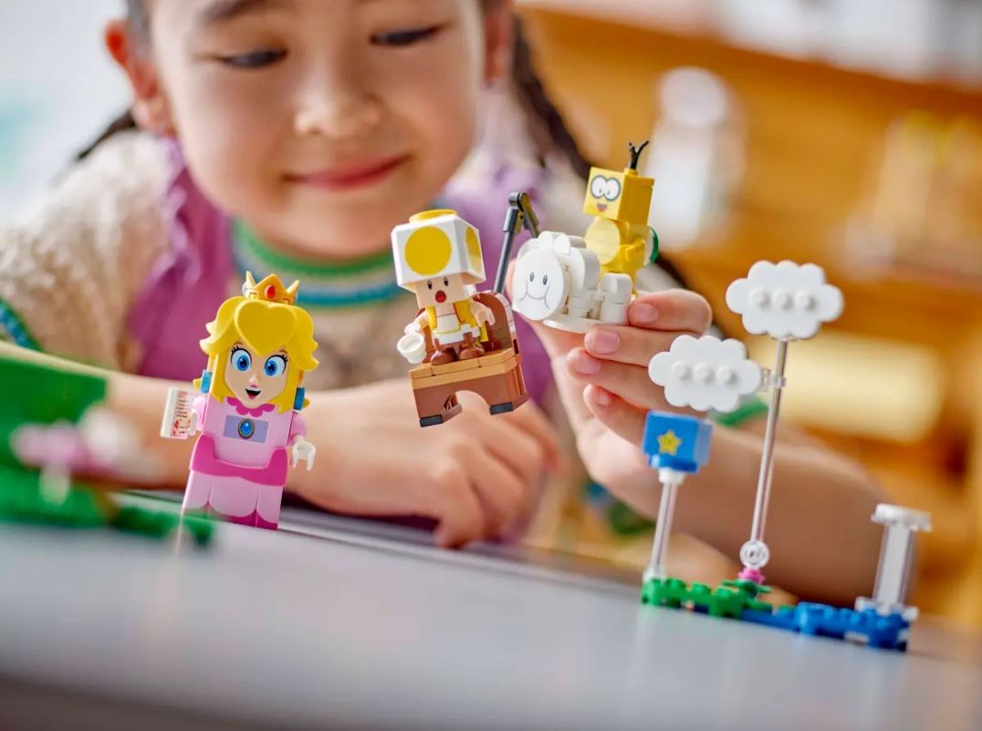 Lego super mario interaktyvus rinkinys, spalvotas