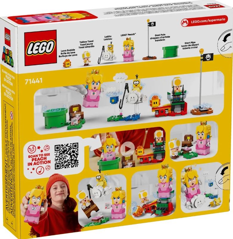Lego super mario interaktyvus rinkinys, spalvotas