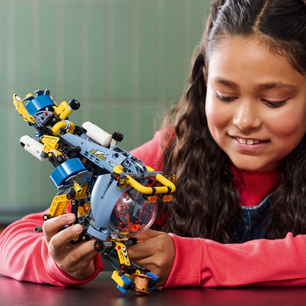 Lego® technic povandeninis tyrimų laivas