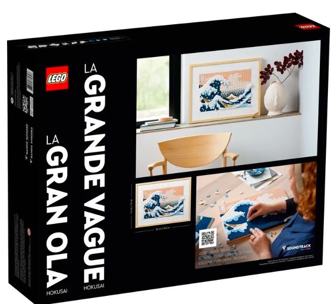 31208 lego® art hokusajis – „didžioji banga“