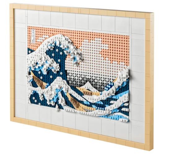 31208 lego® art hokusajis – „didžioji banga“