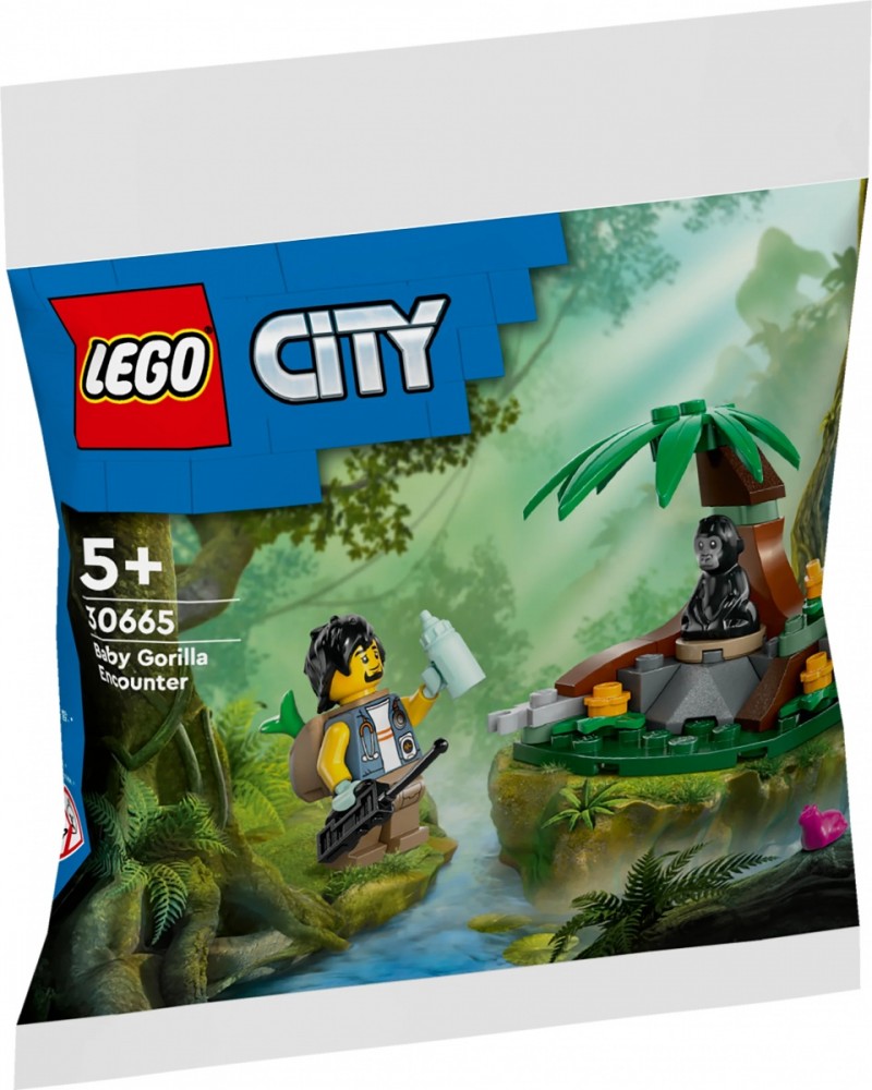 30665 lego® city susitikimas su gorilos mažyliu