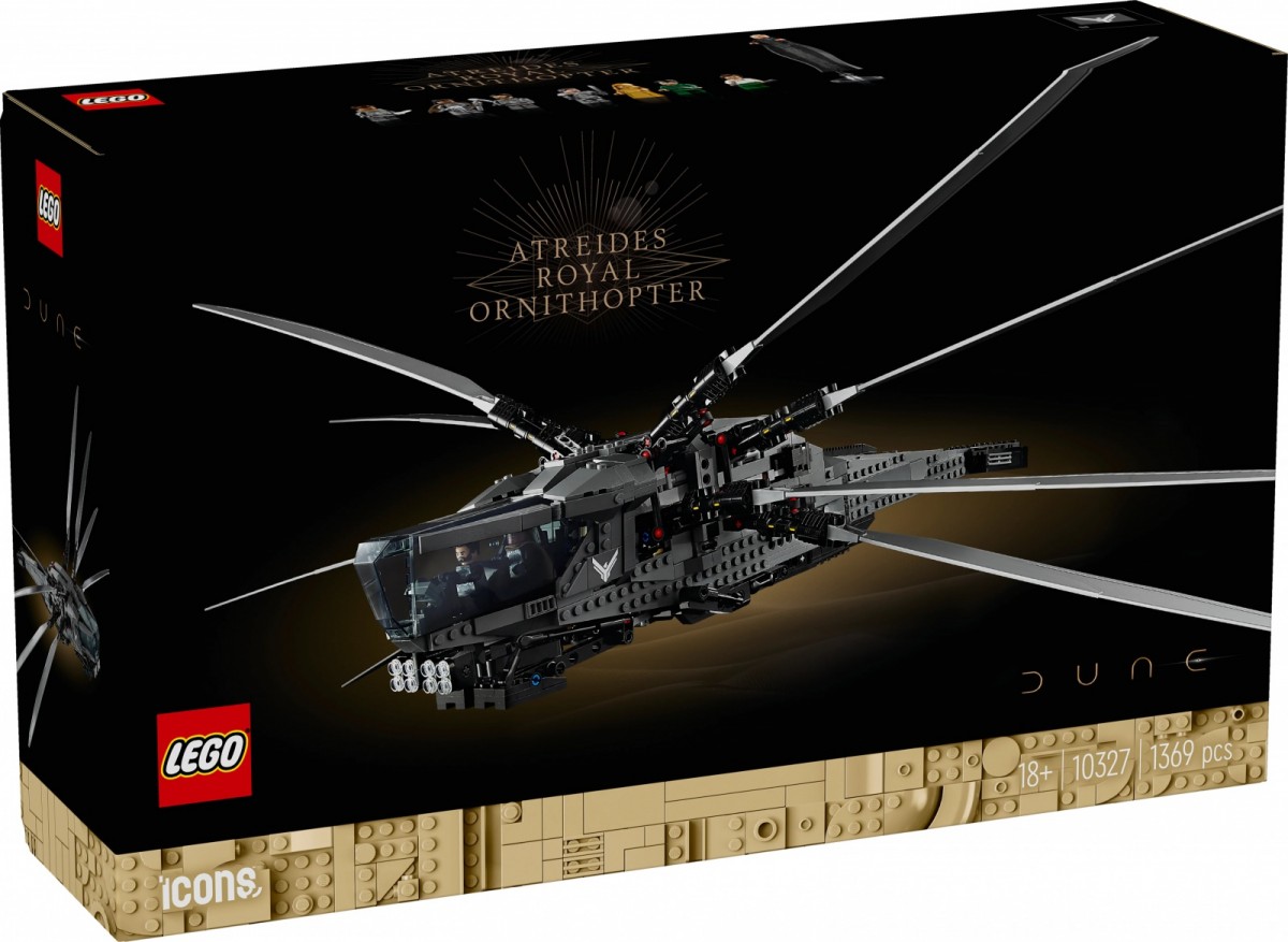 10327 lego® icons kopa – atreides royal ornithopter