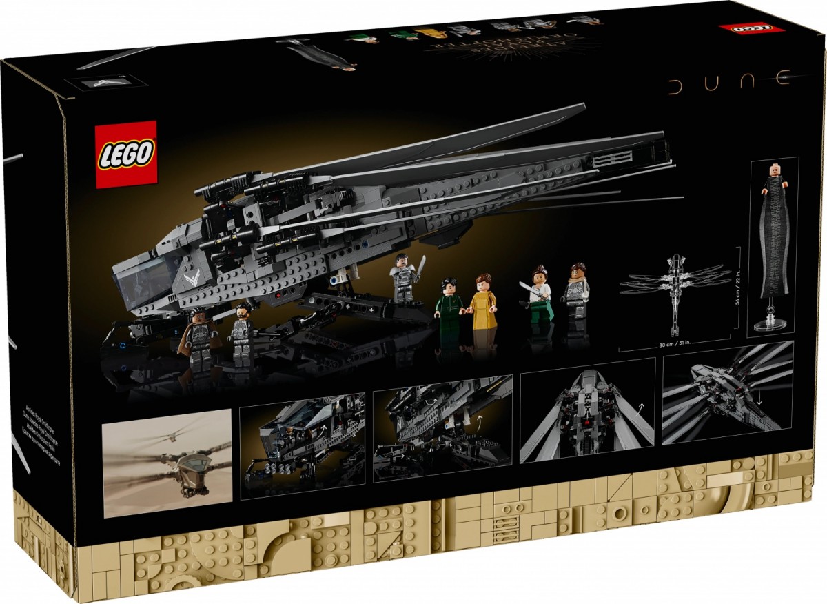 10327 lego® icons kopa – atreides royal ornithopter