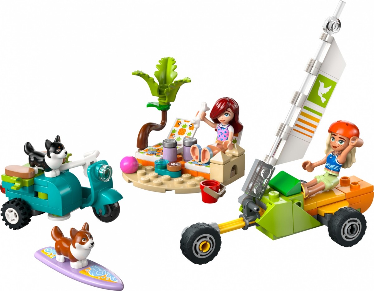 Šunų ir motorolerio nuotykių rinkinys lego® friends