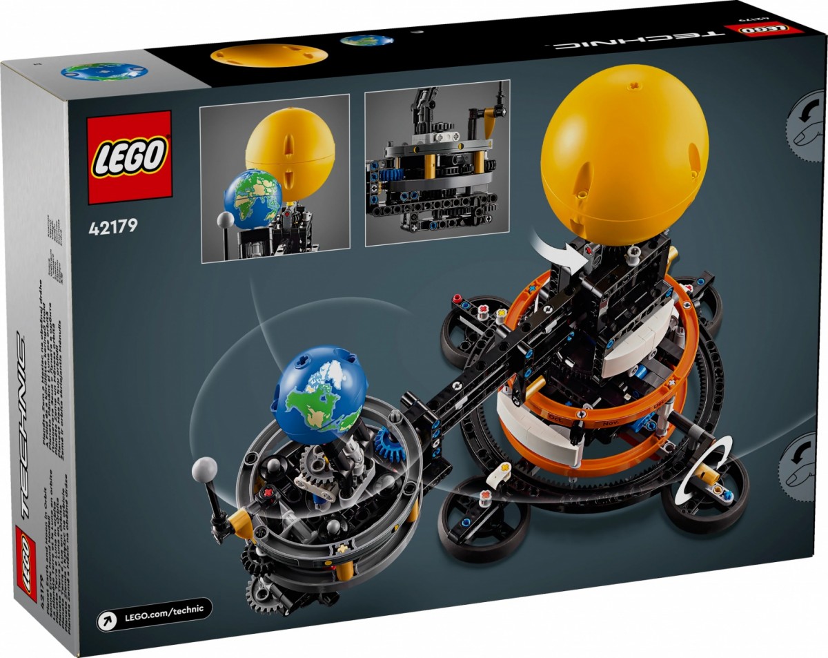 42179 lego® technic žemė ir orbita skriejantis mėnulis