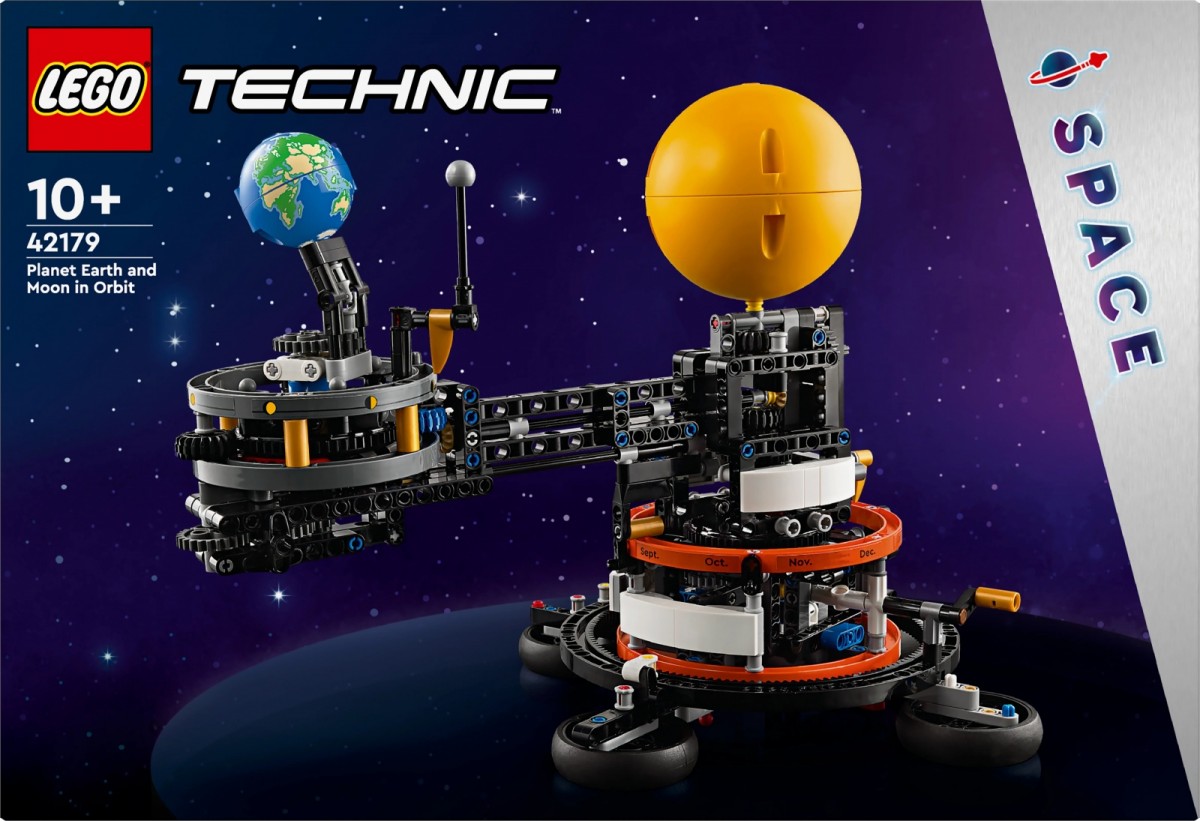 42179 lego® technic žemė ir orbita skriejantis mėnulis