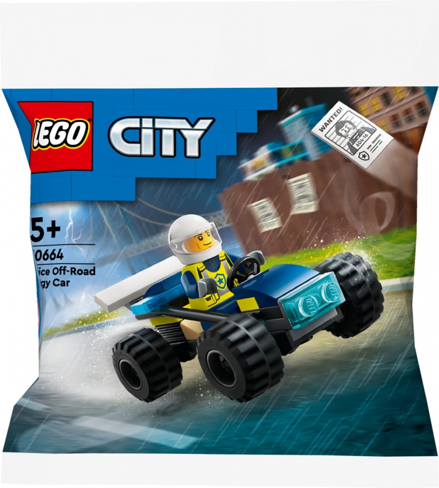30664 lego® city policijos bekelės bagis