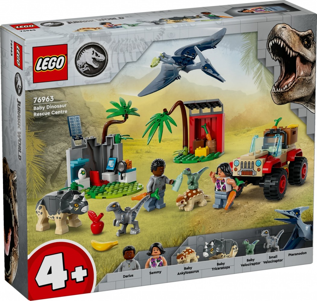 Mažų dinozaurų gelbėjimo centras lego® jurassic world