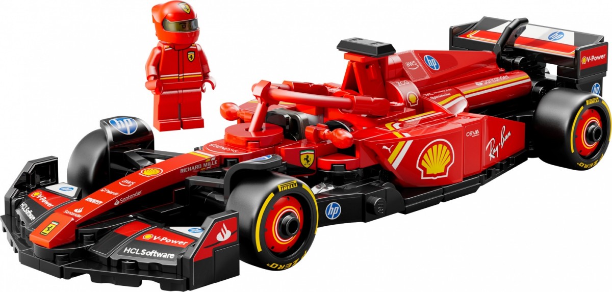 77242 lego® speed ​​champions f1® lenktyninis automobilis ferrari sf-24