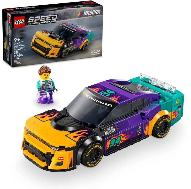 76935 lego® speed champions nascar® next gen chevrolet camaro zl1, 328 d.
