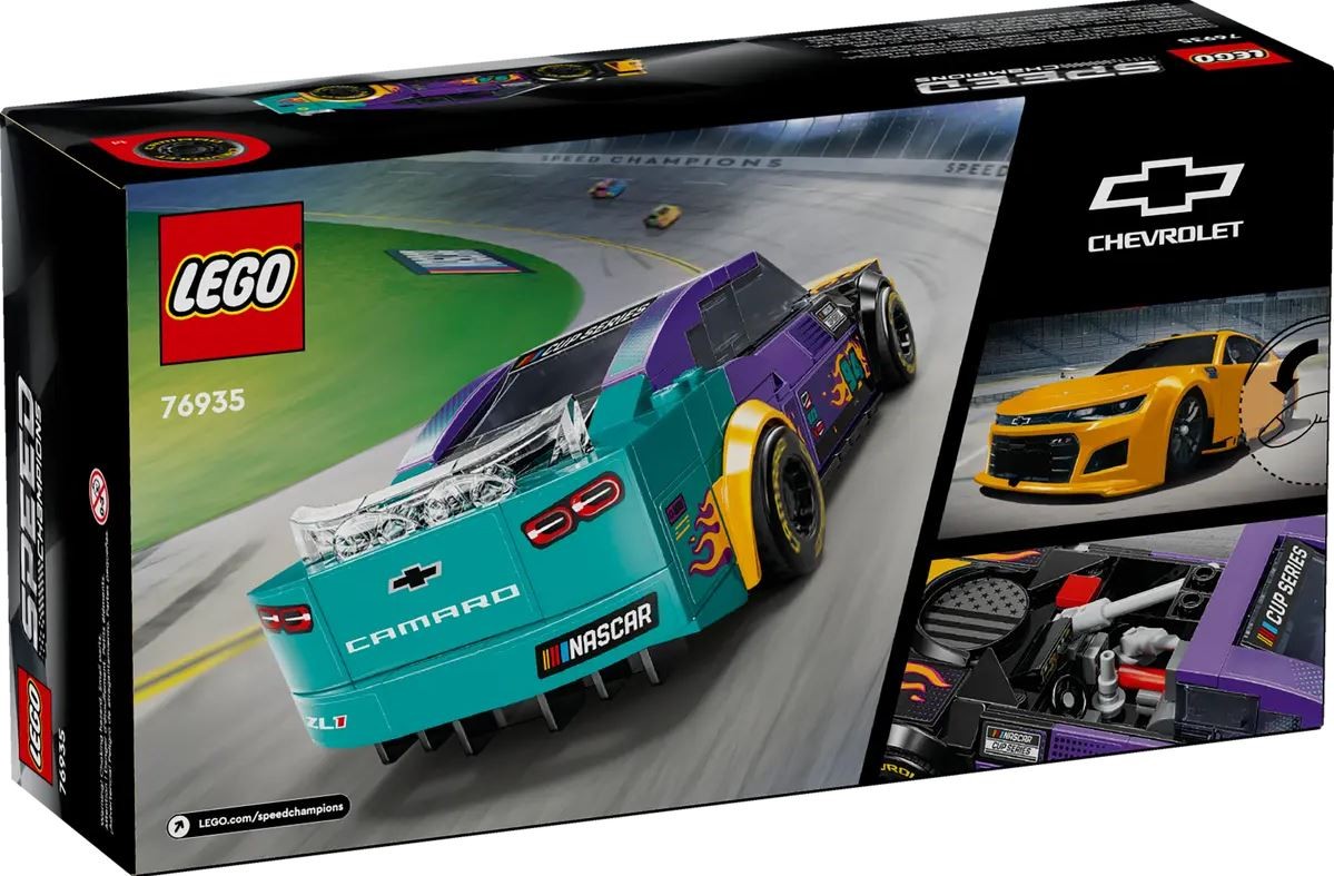 76935 lego® speed champions nascar® next gen chevrolet camaro zl1, 328 d.