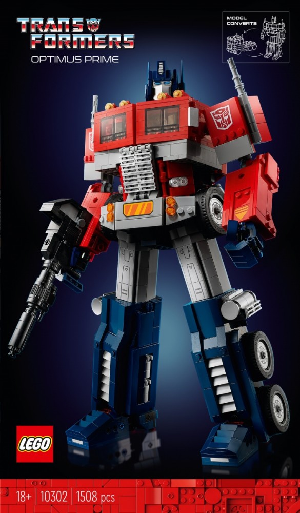 10302 lego® icons optimus prime