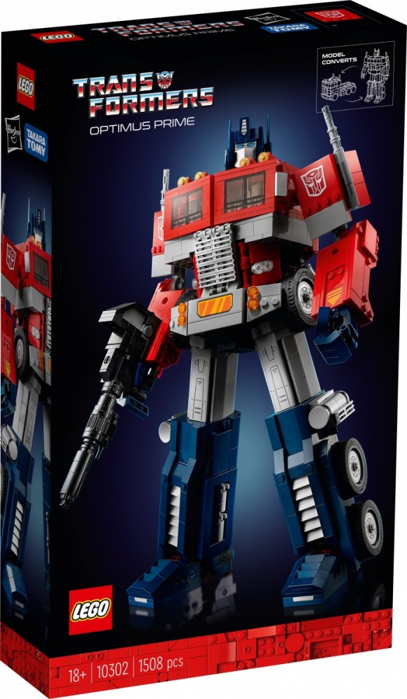 10302 lego® icons optimus prime