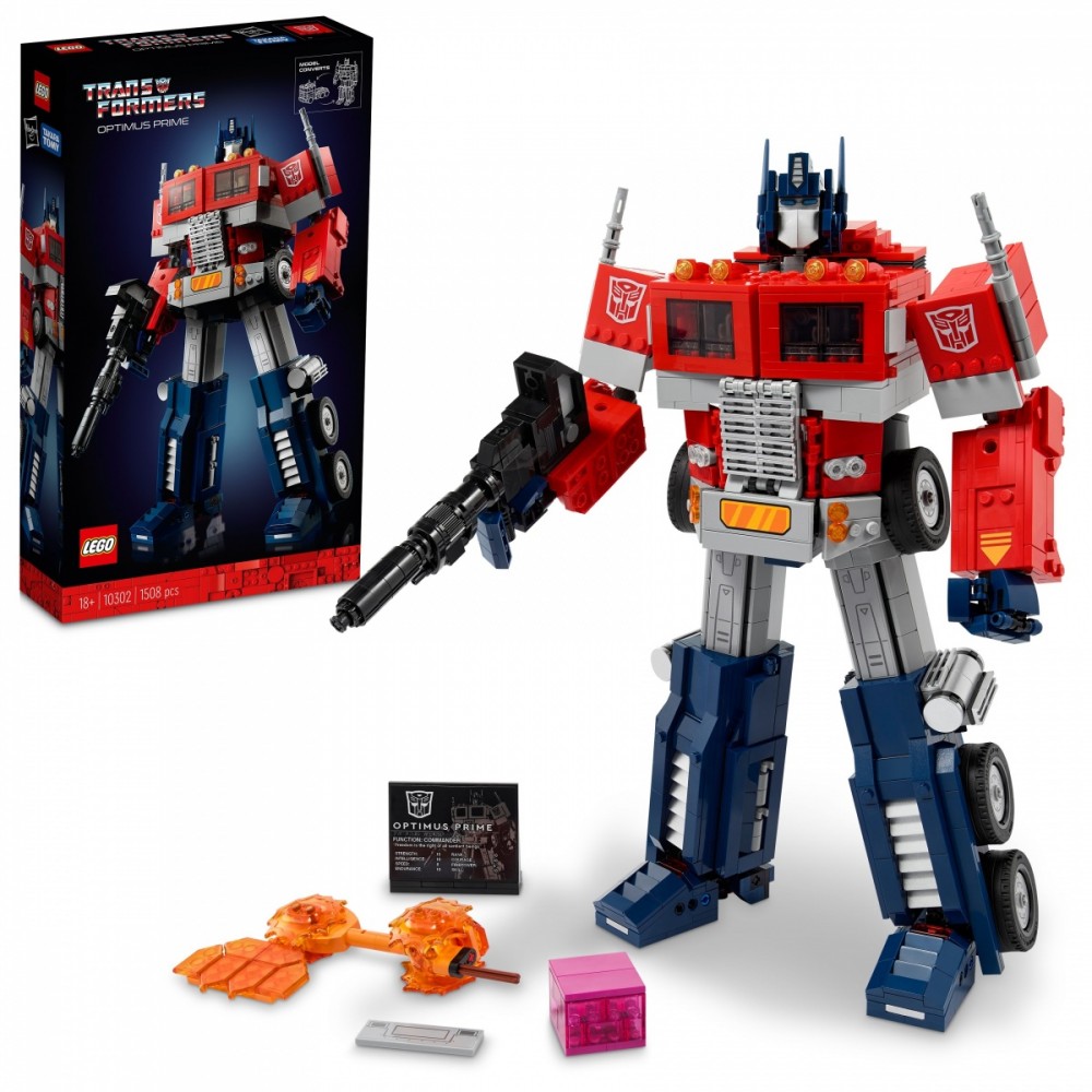 10302 lego® icons optimus prime