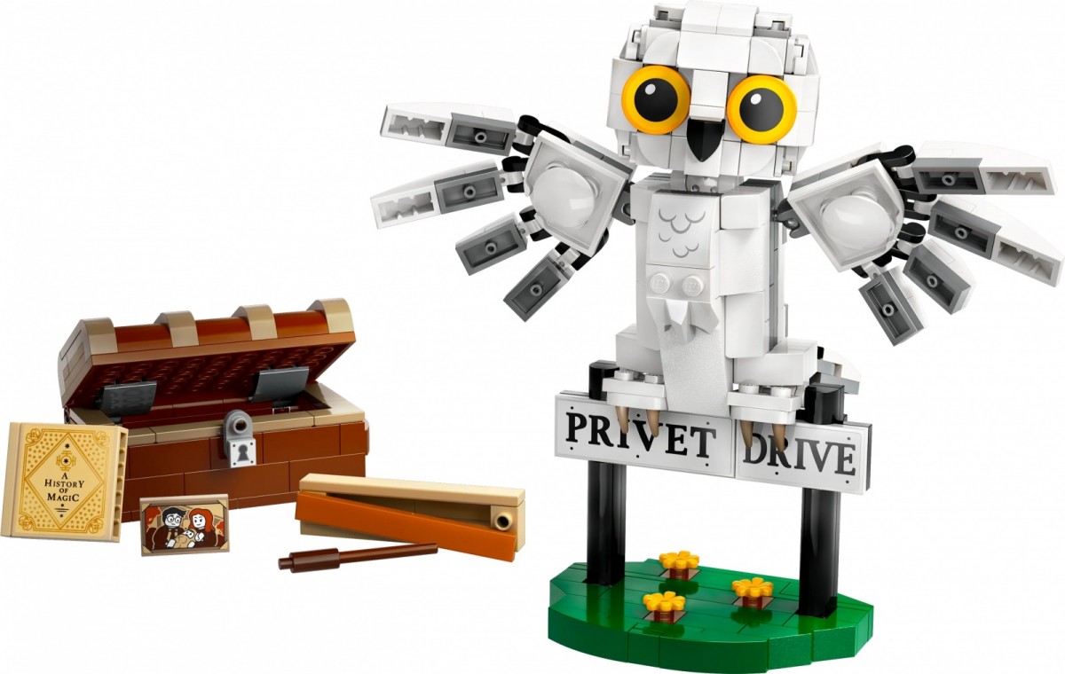 Lego harry potter hedviga privet drive gatvėje