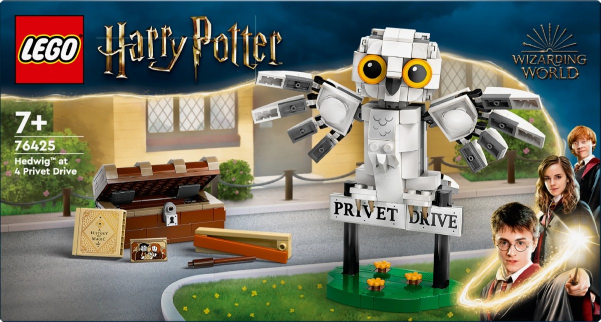 Lego harry potter hedviga privet drive gatvėje