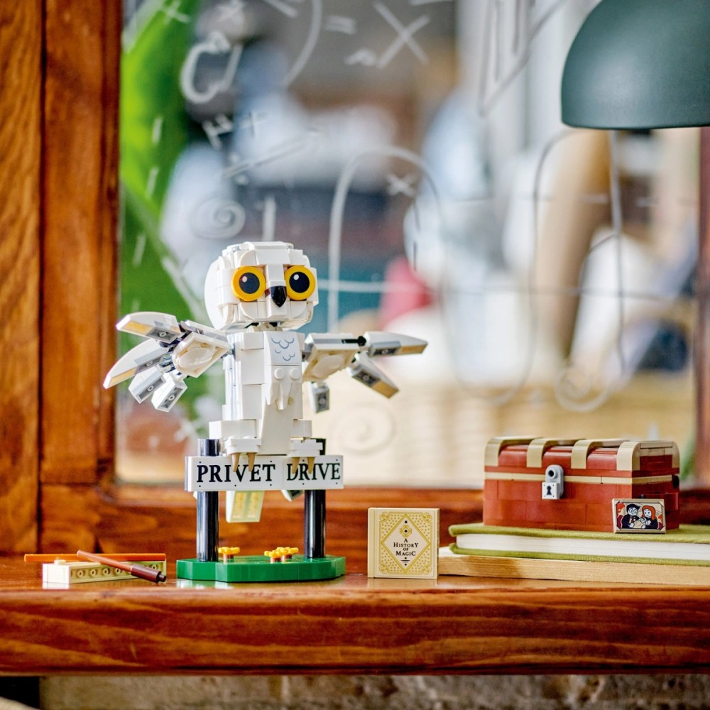 Lego harry potter hedviga privet drive gatvėje