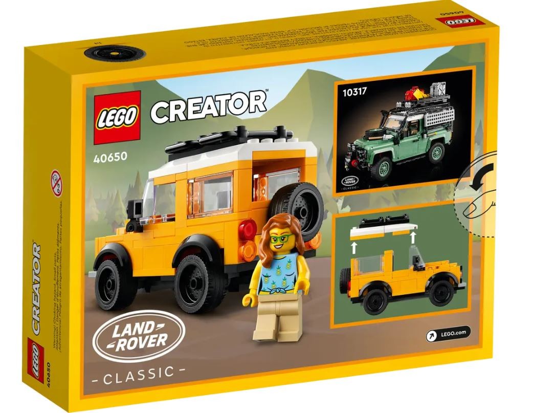 40650 lego® creator land rover classic defender