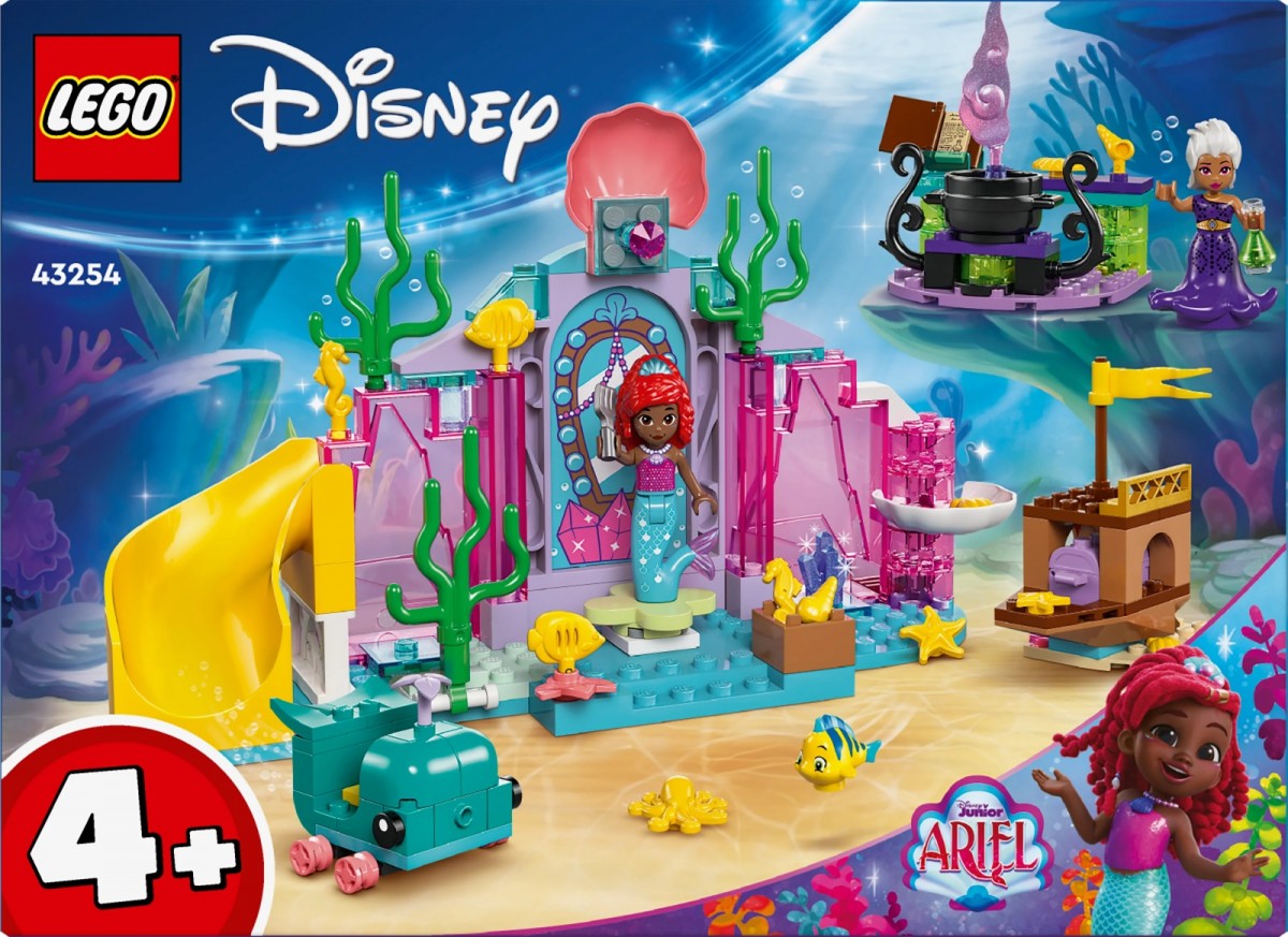 43254 lego® disney arielės krištolinis urvas