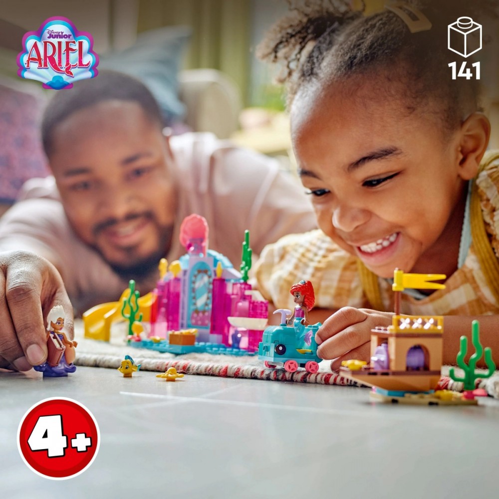 43254 lego® disney arielės krištolinis urvas