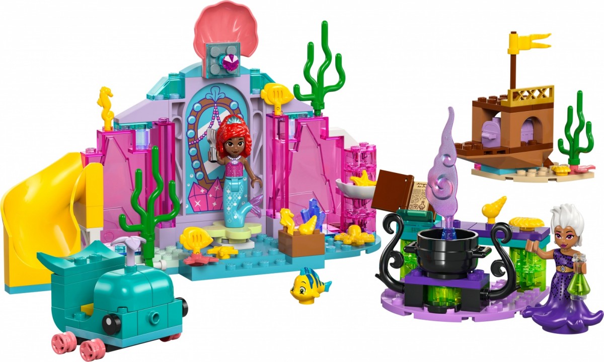 43254 lego® disney arielės krištolinis urvas