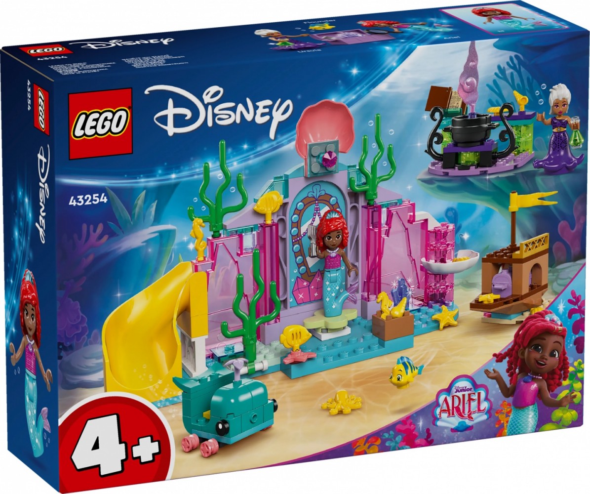 43254 lego® disney arielės krištolinis urvas