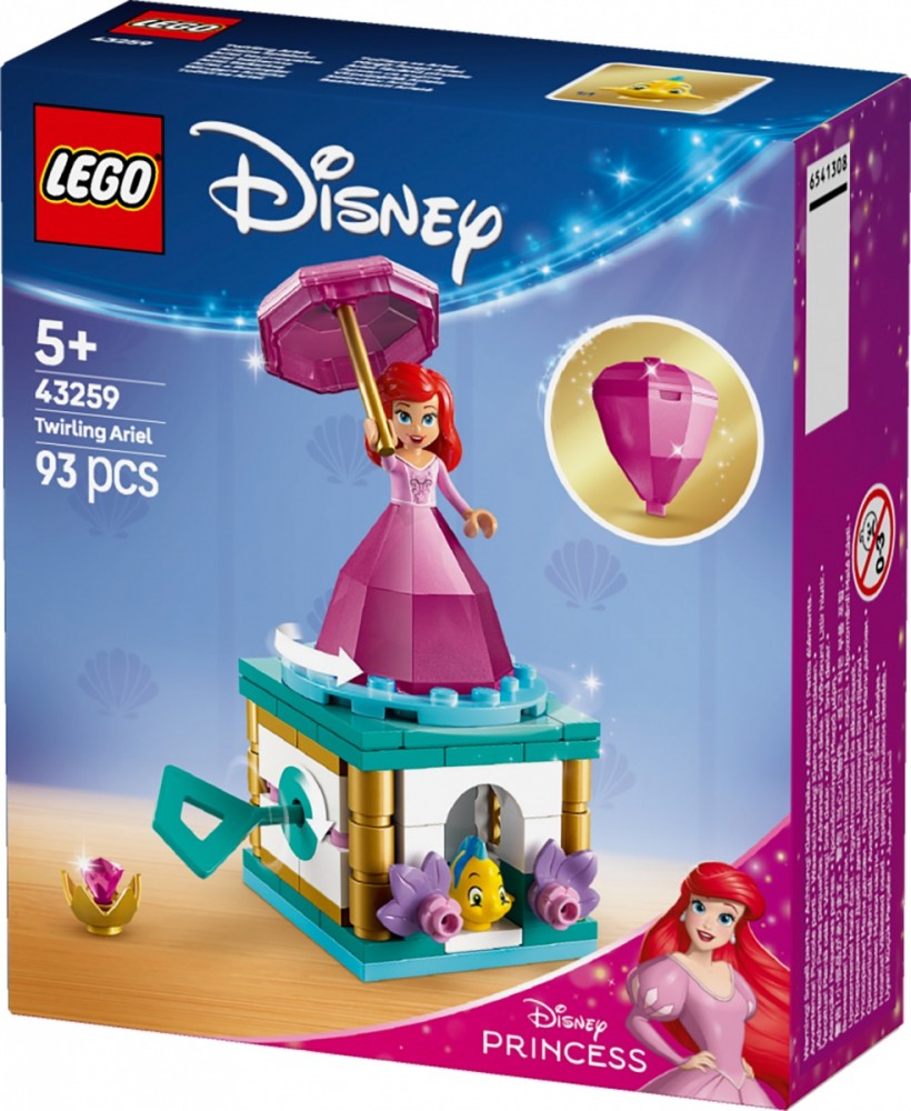 Konstruktorius lego disney arielės suktukas