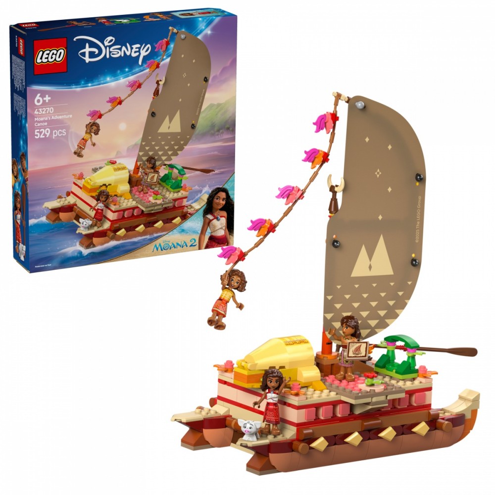 Moanos nuotykių kanoja lego® disney™