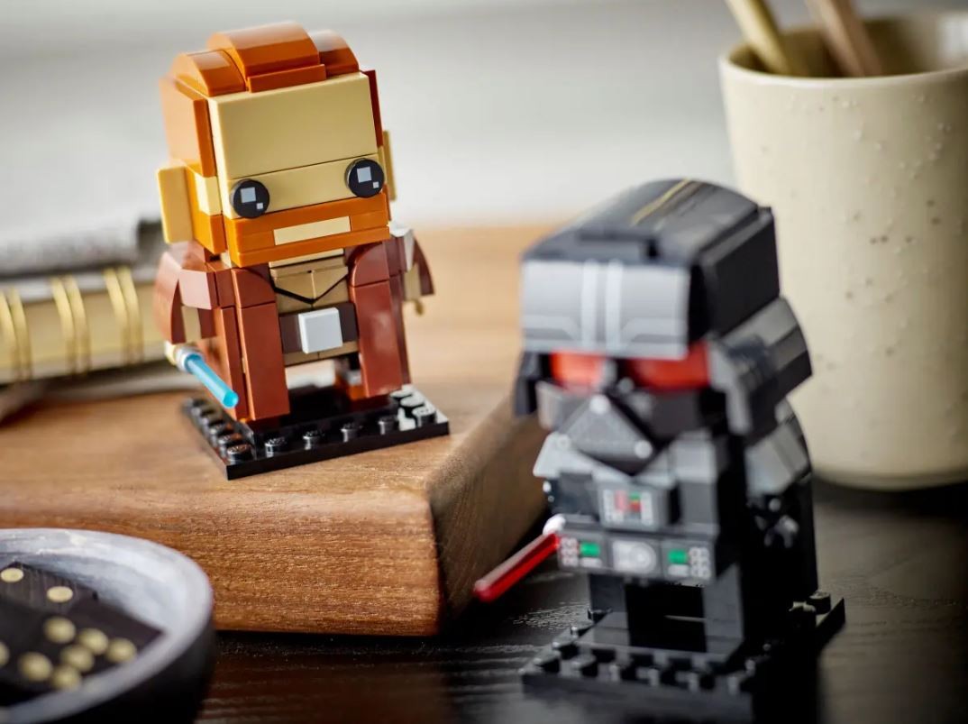40547 lego® brickheadz obi-wan kenobi and darth vader