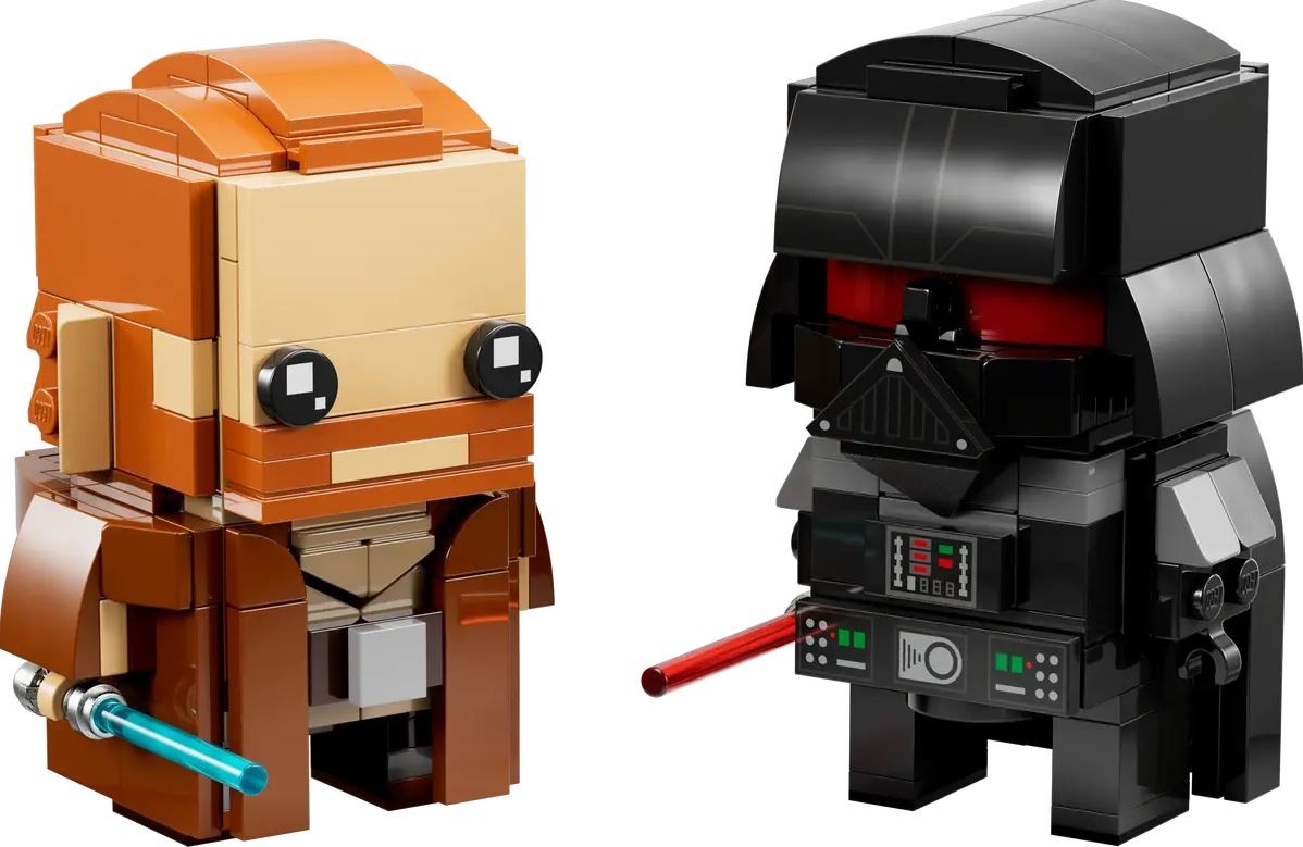 40547 lego® brickheadz obi-wan kenobi and darth vader