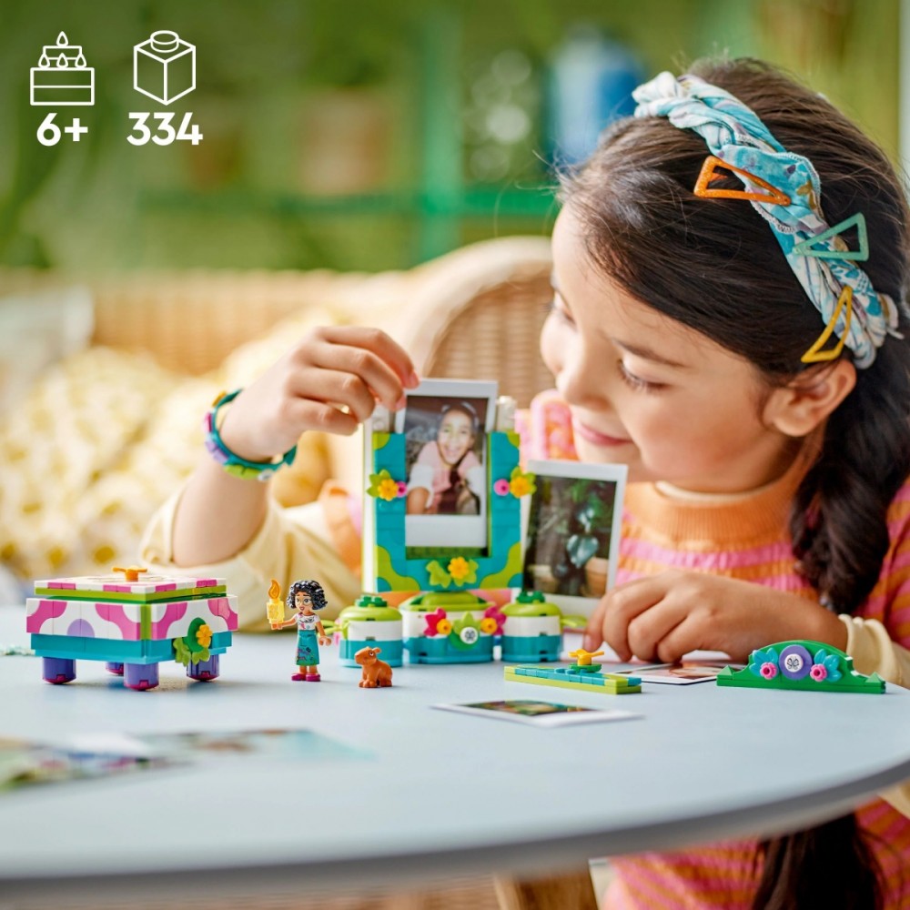 43239 lego® disney classic mirabelės nuotraukų rėmelis ir papuošalų dėžutė