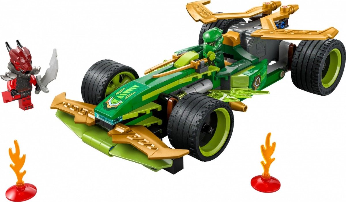 Lenktyninis automobilis su atgaliniu mechanizmu lego® ninjago lloydo