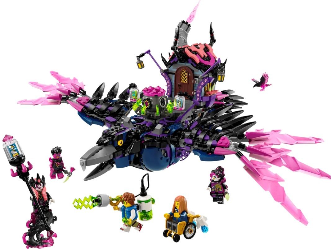 71478 lego® dreamzzz niekados raganos vidurnakčio juodvarnis
