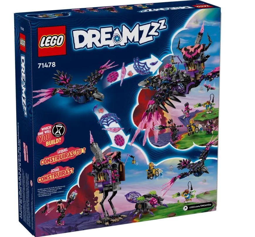 71478 lego® dreamzzz niekados raganos vidurnakčio juodvarnis