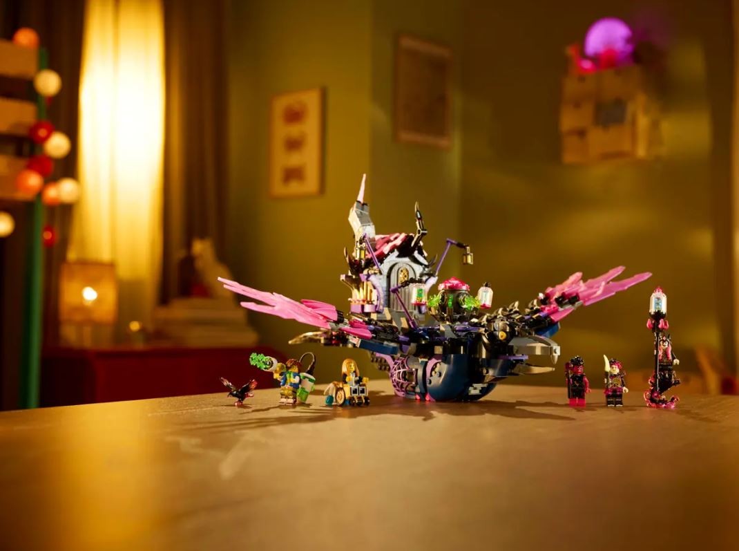 71478 lego® dreamzzz niekados raganos vidurnakčio juodvarnis