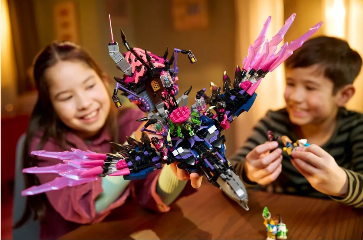 71478 lego® dreamzzz niekados raganos vidurnakčio juodvarnis