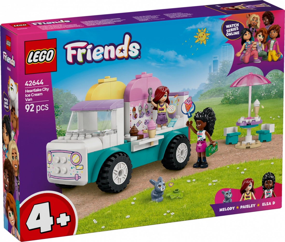 Ledų furgonėlis heartlake mieste, lego® friends