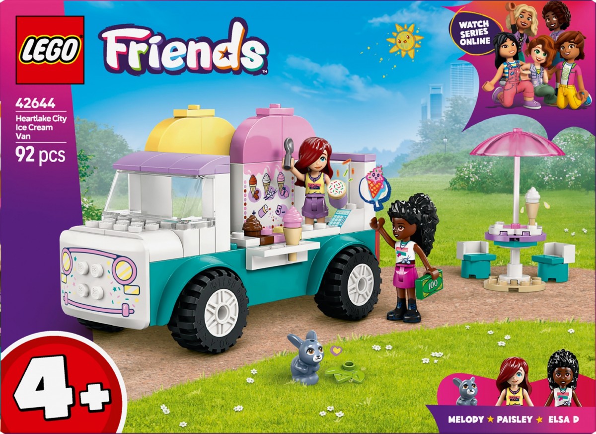 Ledų furgonėlis heartlake mieste, lego® friends