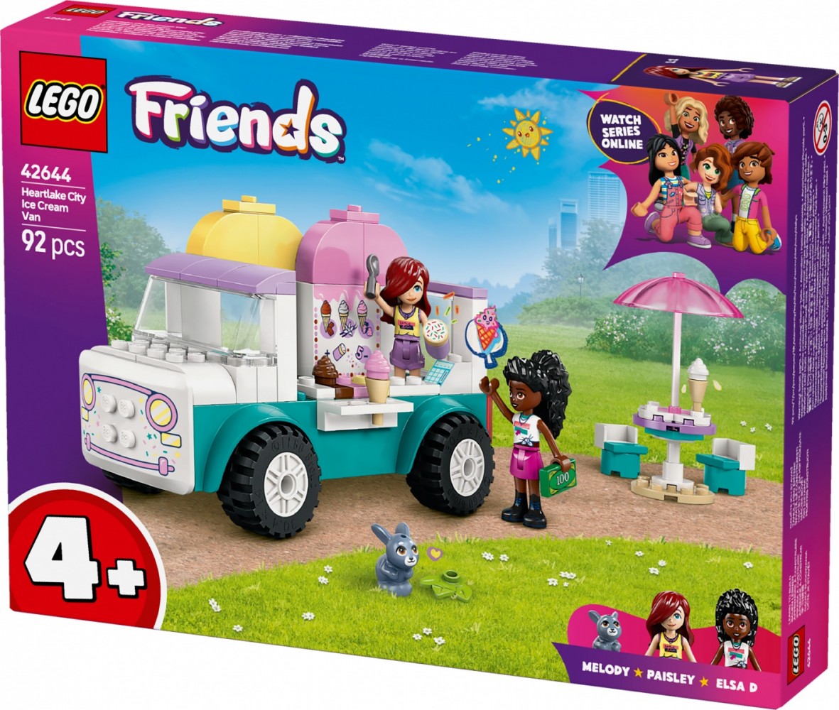 Ledų furgonėlis heartlake mieste, lego® friends