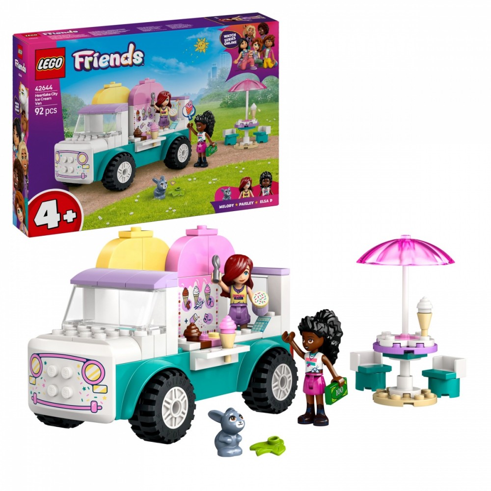 Ledų furgonėlis heartlake mieste, lego® friends