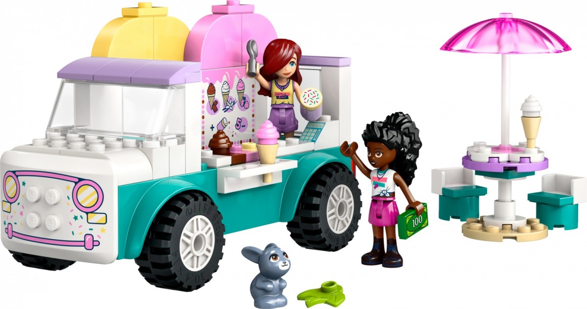 Ledų furgonėlis heartlake mieste, lego® friends