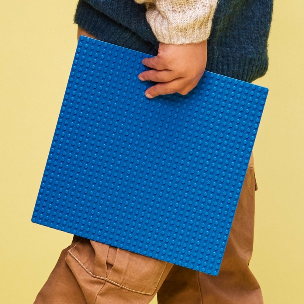 Mėlyna konstrukcinė plokštė lego classic