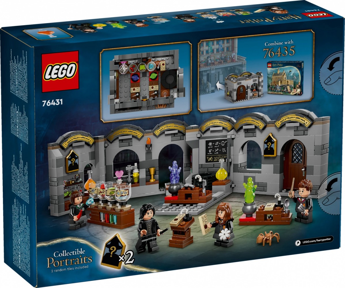 76431 lego® harry potter™ hogvartso pilis: eliksyrų klasė