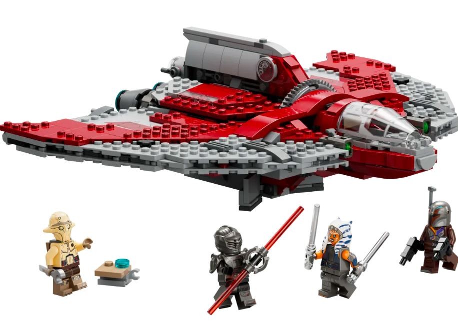 Kosminis laivas star wars jedi t-6 ahsoka tano, lego spalvotas
