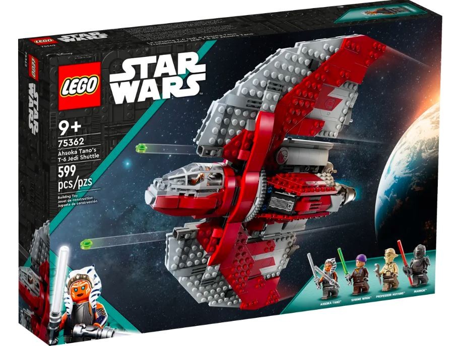 Kosminis laivas star wars jedi t-6 ahsoka tano, lego spalvotas