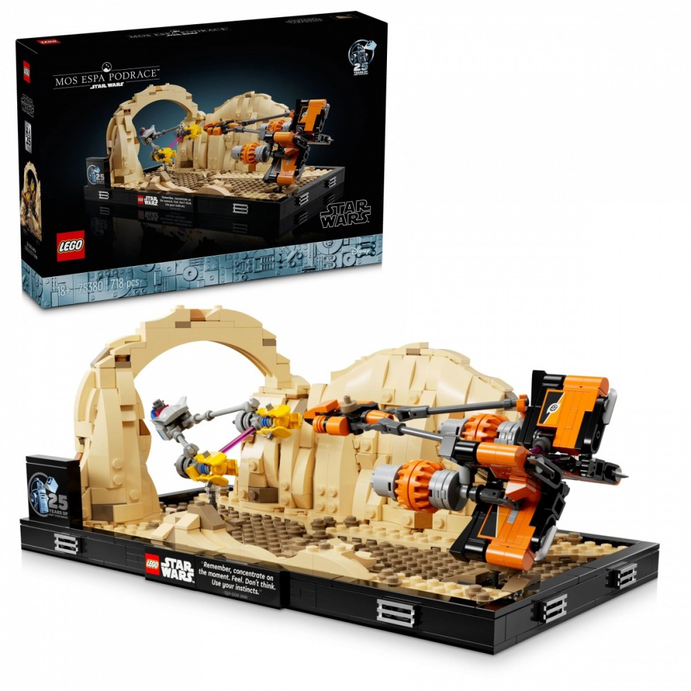 75380 lego® star wars™ mos espa lenktynių diorama