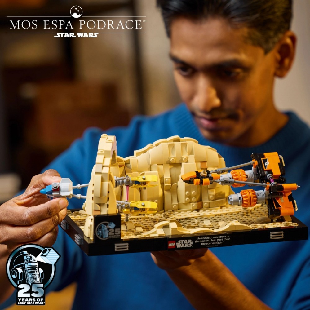 75380 lego® star wars™ mos espa lenktynių diorama